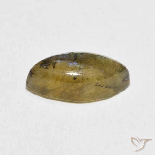 Labradorite Multicolore naturale da 3.64 ct, Taglio marquise, Traslucido
