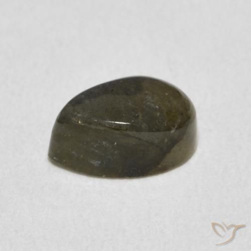 Labradorite Multicolore naturale da 1.18 ct, Forma a pera, Traslucido