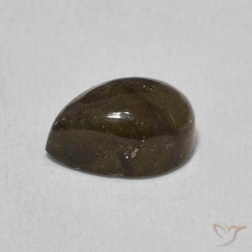 Labradorite Multicolore naturale da 1.93 ct, Forma a pera, Traslucido