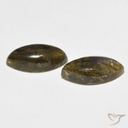 Gemme di Labradorite Multicolore naturale da 6.50 ct, Taglio marquise, Traslucido