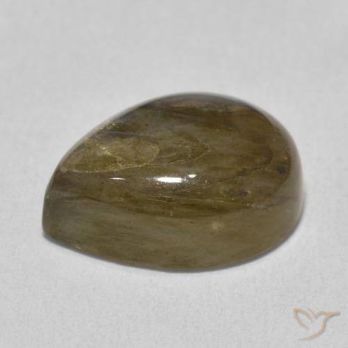 Labradorite Multicolore naturale da 10.14 ct, Forma a pera, Traslucido