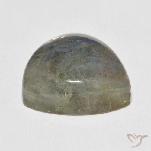 Labradorite Multicolore naturale da 19.83 ct, Taglio trillion, Traslucido