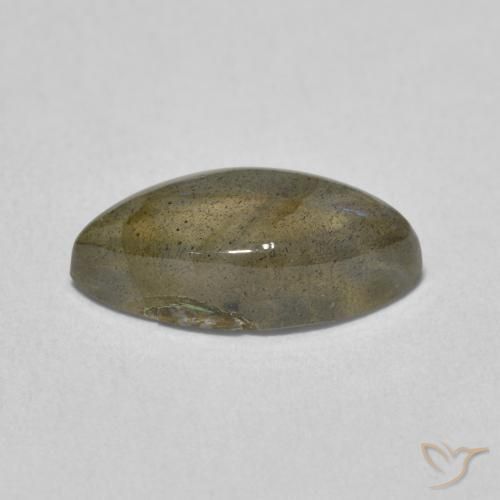 Labradorite Multicolore naturale da 3.27 ct, Taglio marquise, Traslucido