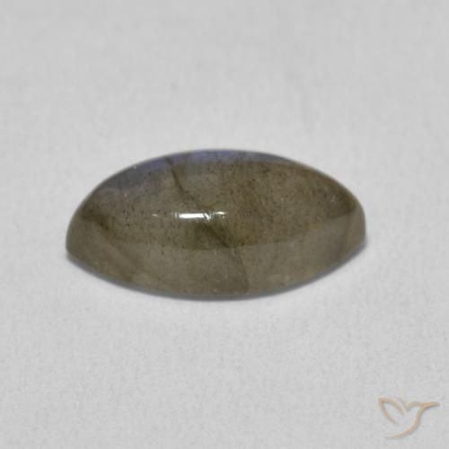 Labradorite Multicolore naturale da 2.39 ct, Taglio marquise, Traslucido