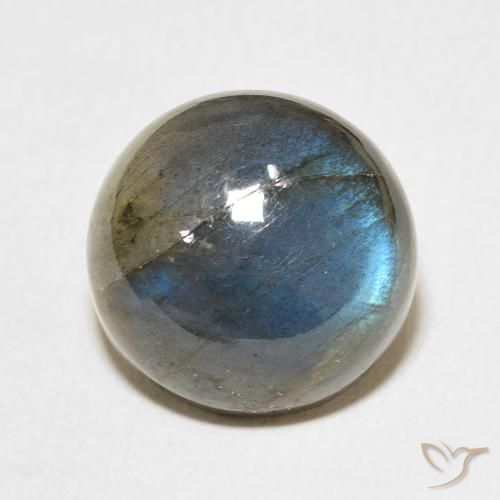 Labradorite Multicolore naturale da 13.14 ct, Rotondo, Traslucido