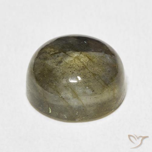 Labradorite Multicolore naturale da 8.22 ct, Rotondo, Traslucido