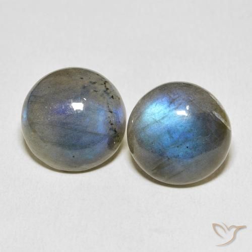 14.24ctw Naturale Multicolore Labradorite, Rotondo, Traslucido