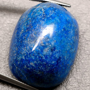 Lapislazzulo Blu reale naturale da 92.58 ct, Taglio ovale, Traslucido