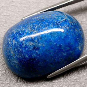 Lapislazzulo Blu reale naturale da 92.58 ct, Taglio ovale, Traslucido