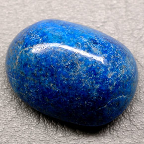 Lapislazzulo Blu reale naturale da 92.58 ct, Taglio ovale, Traslucido