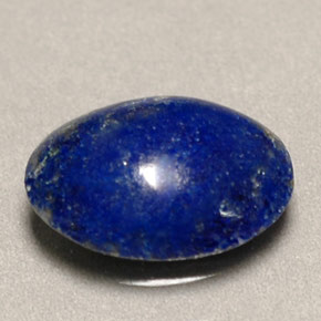 Lapislazzuli naturale blu da 0,81 ct, taglio ovale, opaco