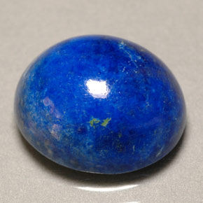 Lapislazzuli naturale blu da 5,83 ct, taglio ovale, opaco