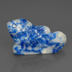Lapislazzuli naturale blu da 29,02 ct, forma fantasia, opaco