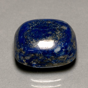 Lapislazzulo Blu reale naturale da 14.02 ct, Taglio a cuscino, Opaco