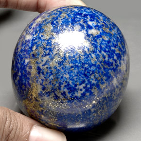Lapislazzuli naturale blu da 1052,65 ct, taglio ovale, opaco