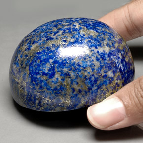 Lapislazzuli naturale blu da 1052,65 ct, taglio ovale, opaco