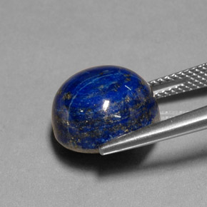 Lapislazzuli naturale blu da 11,93 ct, taglio rotondo, opaco