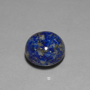 Lapislazzuli naturale blu da 23,99 ct, taglio rotondo, opaco