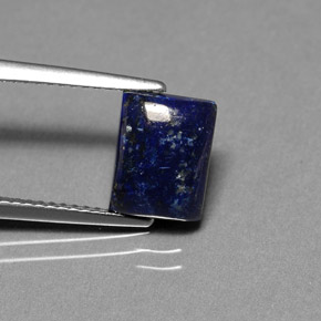 Lapislazzulo Blu reale naturale da 2.55 ct, Taglio a baguette, Opaco