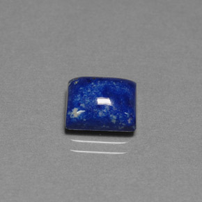 Lapislazzuli blu reale naturale da 2,69 ct, baguette, opaco