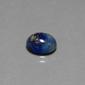 Lapislazzuli naturale blu da 2,16 ct, taglio ovale, opaco
