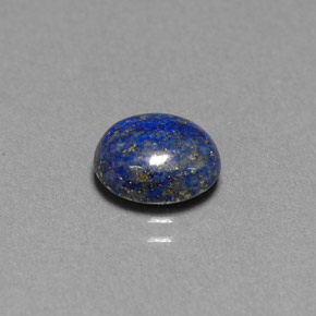 Lapislazzuli naturale blu da 2,30 ct, taglio ovale, opaco