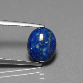 Lapislazzulo Blu reale naturale da 2.83 ct, Taglio ovale, Opaco