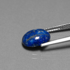 Lapislazzulo Blu reale naturale da 2.83 ct, Taglio ovale, Opaco