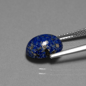 Lapislazzulo Blu reale naturale da 3.53 ct, Taglio ovale, Opaco