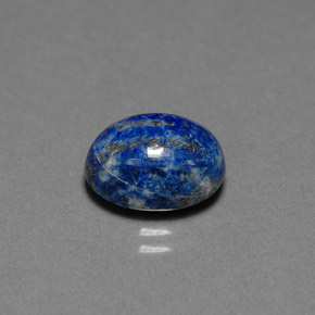 Lapislazzulo Blu reale naturale da 4.25 ct, Taglio ovale, Opaco