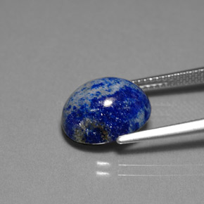 Lapislazzulo Blu reale naturale da 6.14 ct, Taglio ovale, Opaco