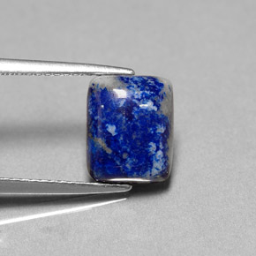 Lapislazzulo Blu reale naturale da 2.92 ct, Taglio a baguette, Opaco