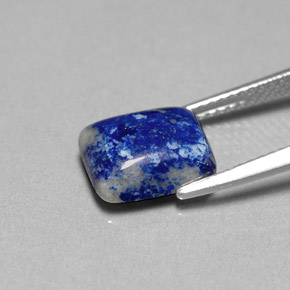 Lapislazzulo Blu reale naturale da 2.92 ct, Taglio a baguette, Opaco
