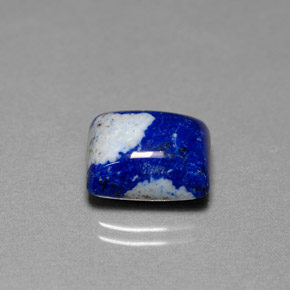 Lapislazzuli naturale blu da 6,92 ct, baguette, opaco