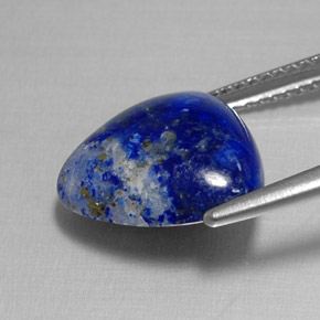 Lapislazzulo Blu reale naturale da 6.24 ct, Taglio trillion, Opaco