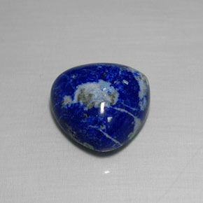 Lapislazzulo Blu reale naturale da 7.96 ct, Taglio trillion, Opaco