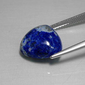Lapislazzulo Blu reale naturale da 7.96 ct, Taglio trillion, Opaco