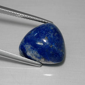 Lapislazzulo Blu reale naturale da 10.93 ct, Taglio trillion, Opaco