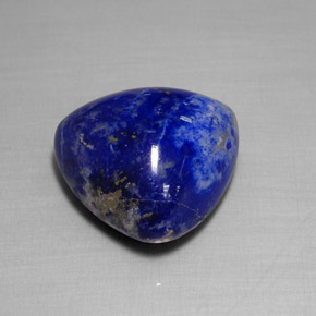 Lapislazzuli naturale blu da 14,12 ct, trillion, opaco