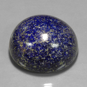Lapislazzuli naturale blu da 381,00 ct, taglio ovale, opaco