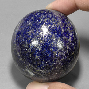 Lapislazzuli naturale blu da 381,00 ct, taglio ovale, opaco