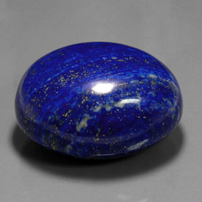 Lapislazzuli naturale blu da 570,00 ct, taglio ovale, opaco