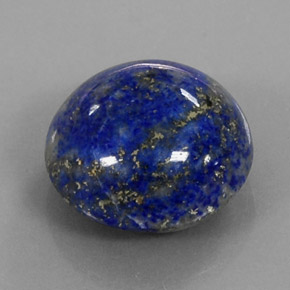 Lapislazzulo Blu reale naturale da 24.12 ct, Taglio rotondo, Opaco