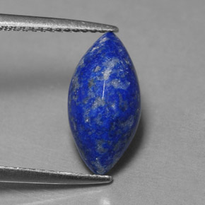 Lapislazzuli naturale blu da 2,98 ct, marchesa, opaco
