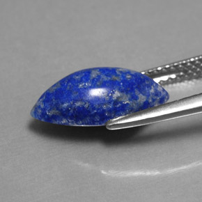 Lapislazzuli naturale blu da 2,98 ct, marchesa, opaco