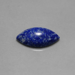 Lapislazzuli naturale blu da 1,60 ct, marchesa, opaco