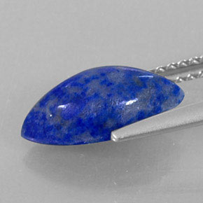 Lapislazzuli naturale blu da 2,33 ct, marchesa, opaco