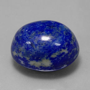 Lapislazzuli naturale blu da 25,84 ct, taglio ovale, opaco