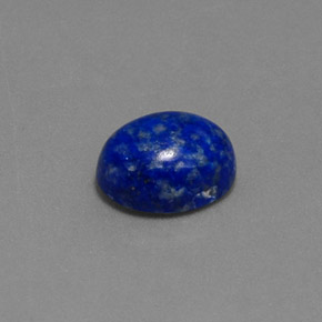 Lapislazzuli naturale blu da 2,17 ct, taglio ovale, opaco