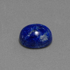 Lapislazzuli naturale blu da 2,82 ct, taglio ovale, opaco